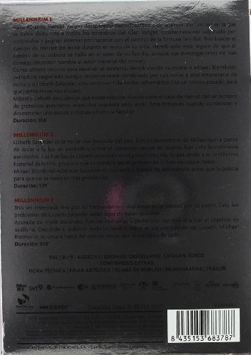 Millennium 1-2-3 (Pack 3 Dvd) - Imagen 2