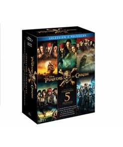 Piratas Del Caribe - Volúmenes 1-5 [Blu-ray]