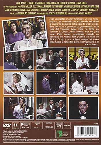 Una Chica de Pueblo v.o.s 1953 DVD Small Town Girl - Imagen 2