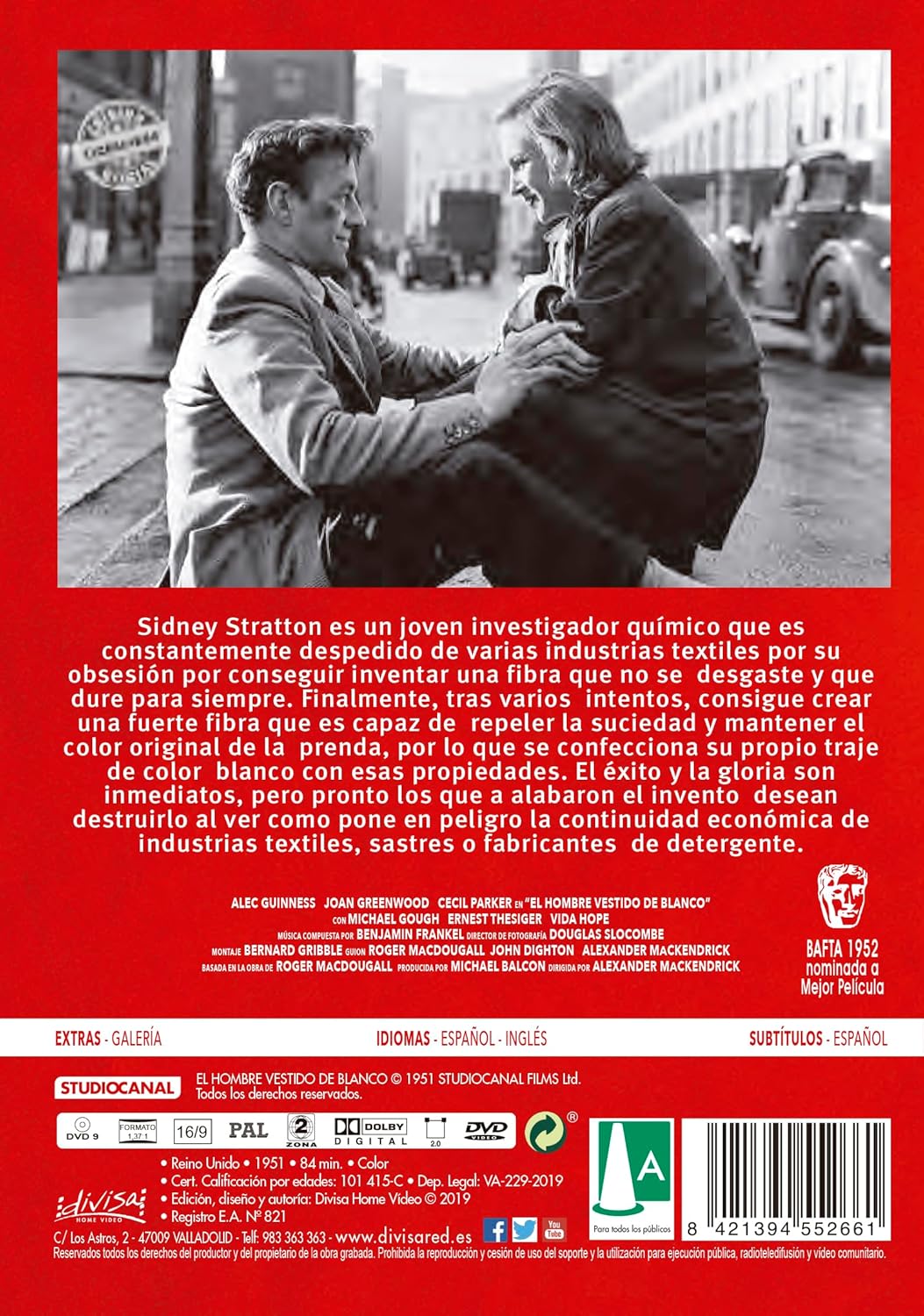 El hombre vestido de blanco - DVD - Imagen 2