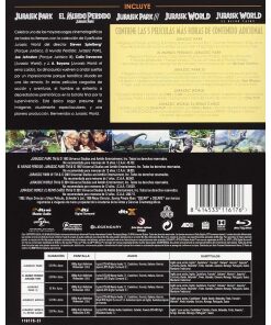 Parque Jurásico 1-5 [Bluray] - Imagen 2