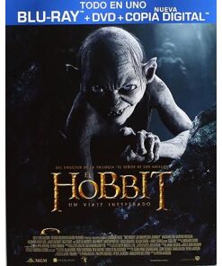 El Hobbit: Un Viaje Inesperado (DVD + BD + Copia Digital) + Libreto