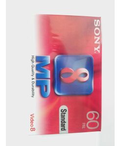 Sony 8mm Video Tape Standard Video Cassette 60 min - Cinta de Audio/Video (60 min)