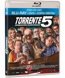 Torrente 5: Operación Eurovegas (BD + DVD + Copia Digital) [Blu-ray]